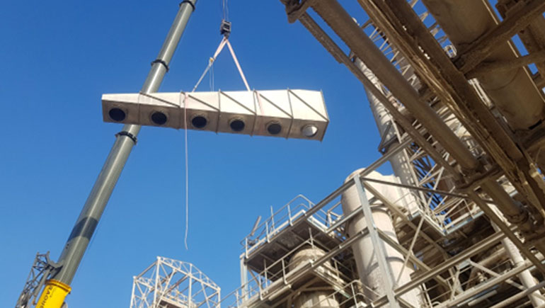 Fabrication des équipements chaudronnés et montage