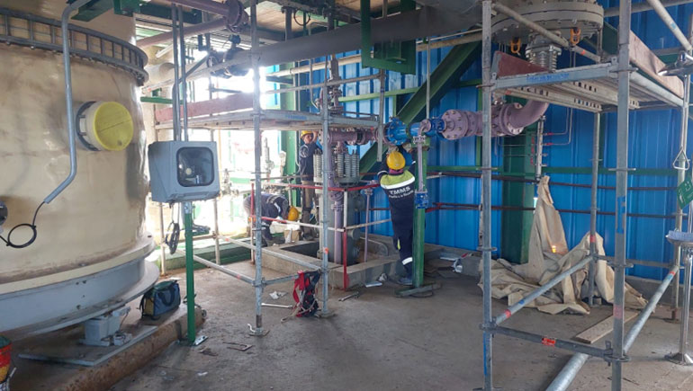 Fourniture et montage de la tuyauterie