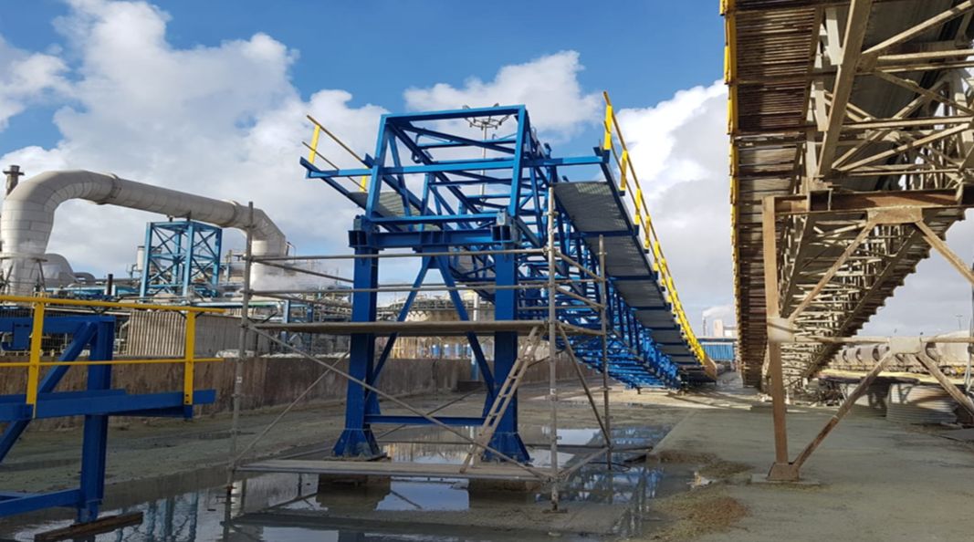 Montage du Convoyeur sur Site