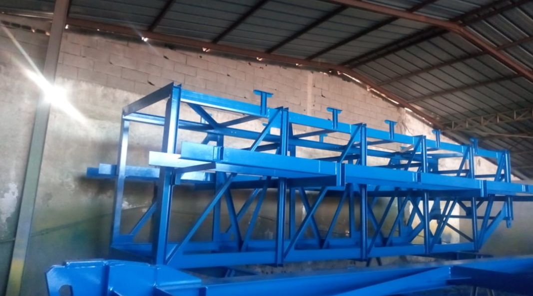 Sablage et Peinture du Convoyeur